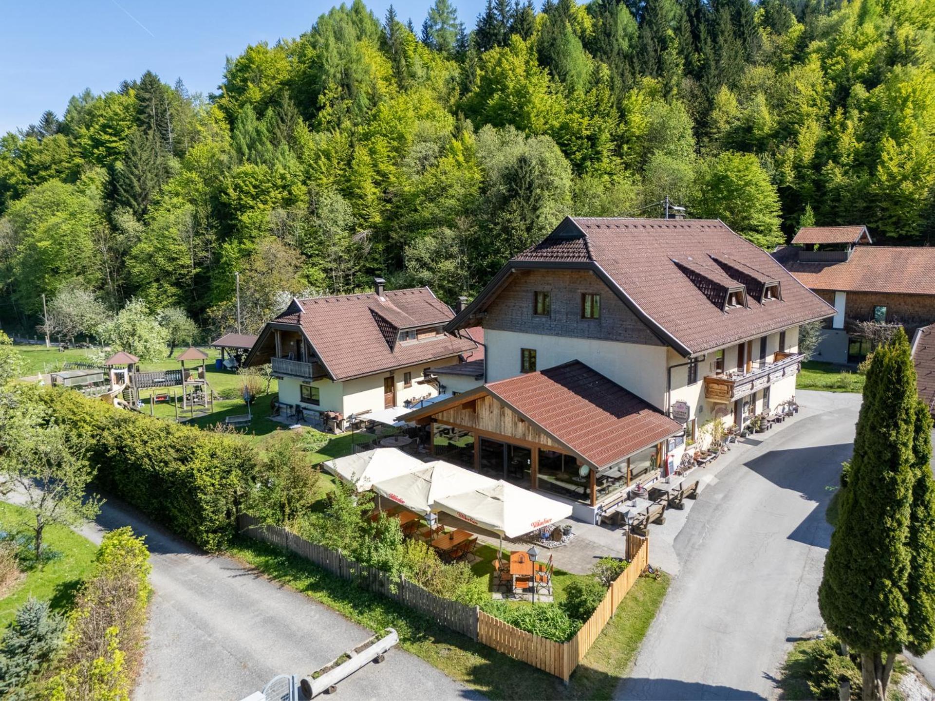 Gasthof Martinihof Latschach ober dem Faakersee Kültér fotó
